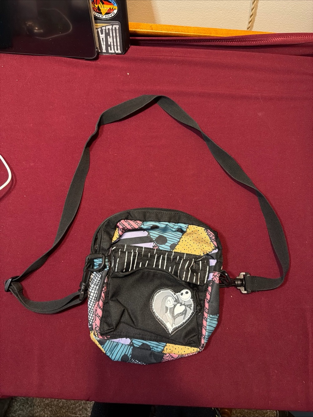 Disney nightmare before Christmas Crossbody, Jack Skellington